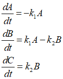 Reaction ODEs.