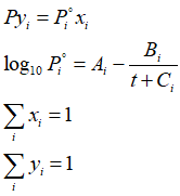 VL Equilibrium Eqs.